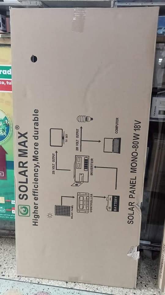 Solarmax Monocrystalline Solar Panel 80W