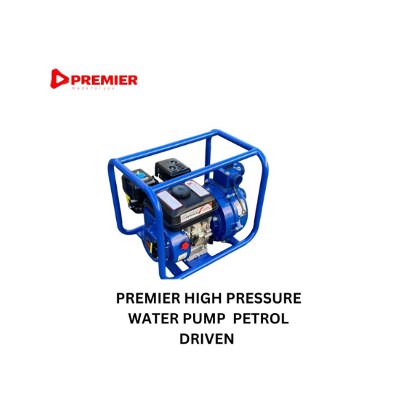 Premier high pressure water pump petrol driven