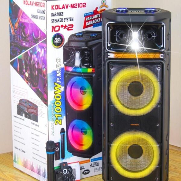 Eurochef Kolav 10” Rechargeable portable Speaker