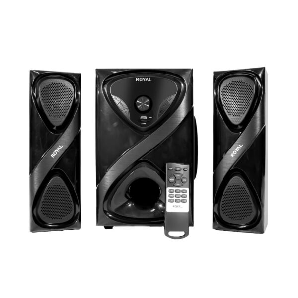 ROYAL-RL903 2.1CH Speaker System 45W – Black