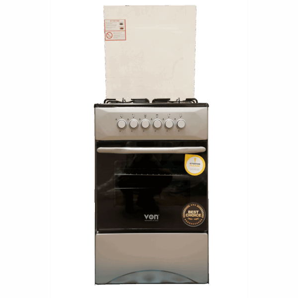 Von VAC5F140PS 4G Cooker – Silver