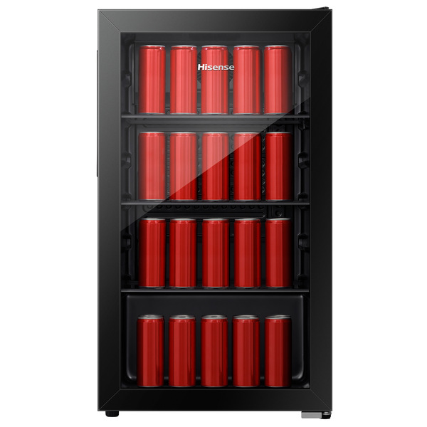 Hisense JC94DR 91L Glass Door Beverage Cooler JC-94