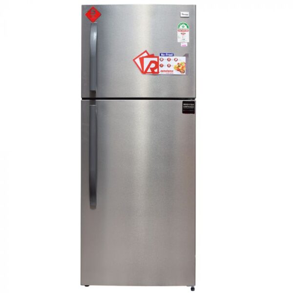 Ramtons RF/331 378 LITRES FRIDGE DOUBLE DOOR NO FROST , SILVER