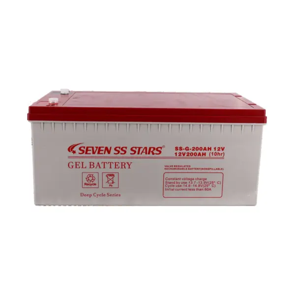 200ah 12v Seven Ss Stars Solar Gel Battery