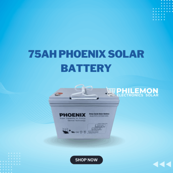 75AH Phoenix Solar Battery