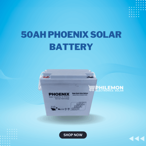 50AH Phoenix Solar Battery