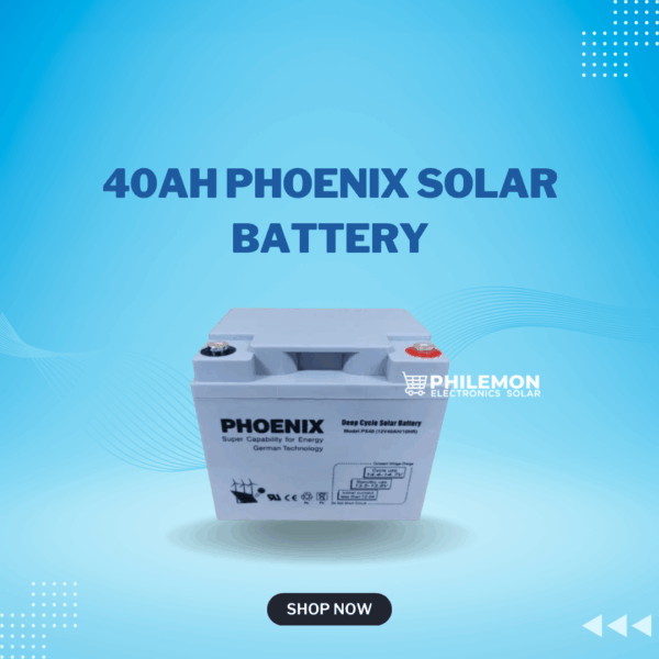 40AH Phoenix Solar Battery