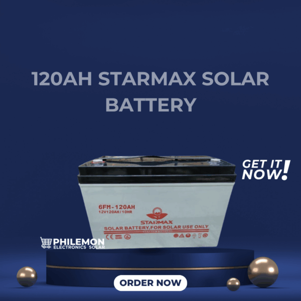 120AH STARMAX SOLAR BATTERY