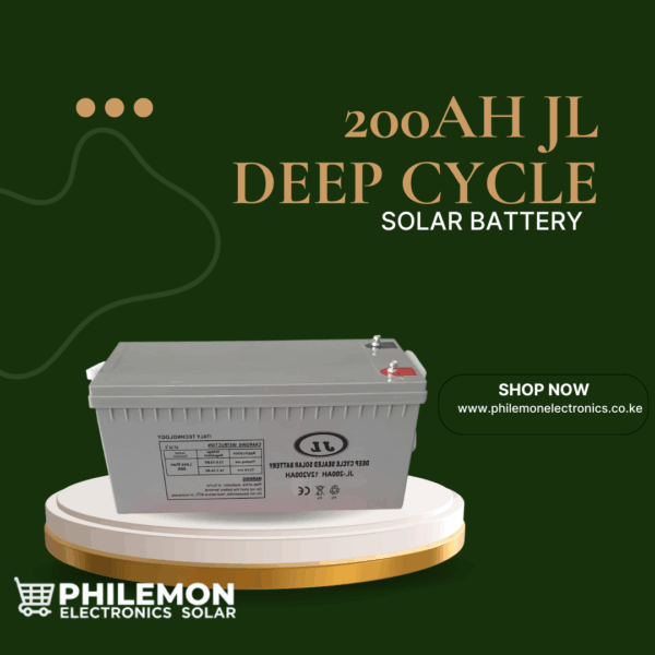 200ah JL Deep Cycle Solar Battery 200 Amps