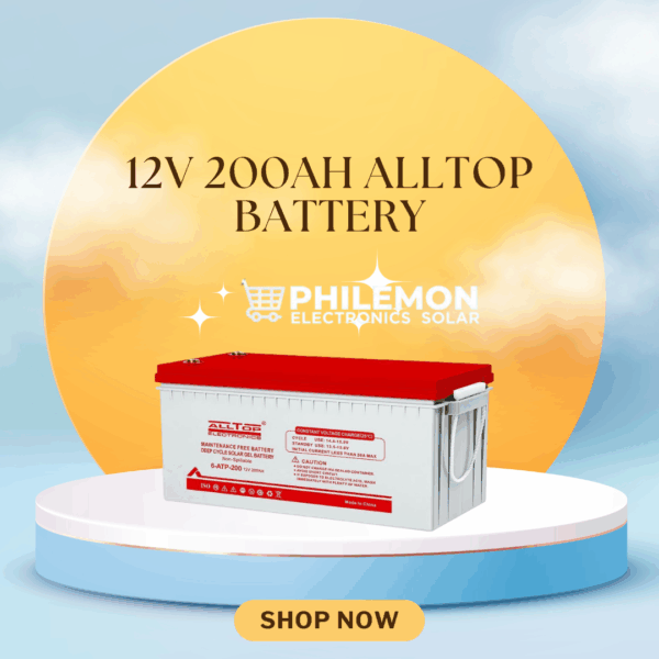 12V 200AH ALLTOP BATTERY