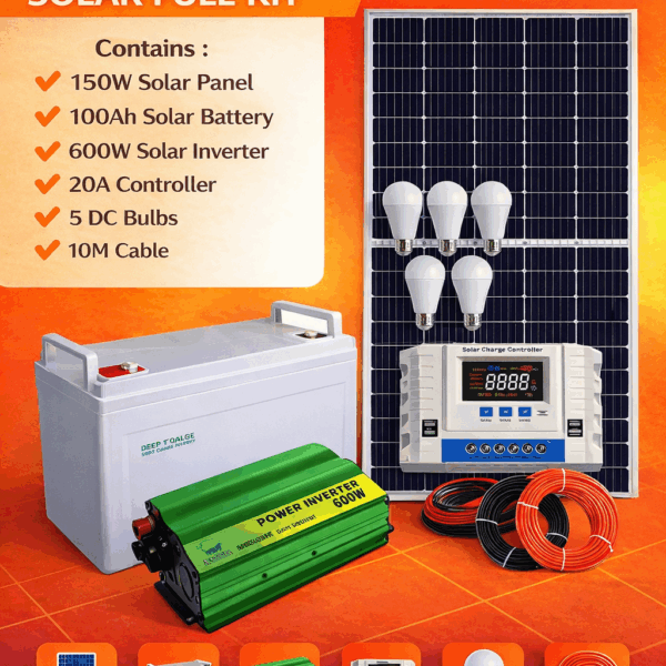 Solarmax 150W Solar Full Kit